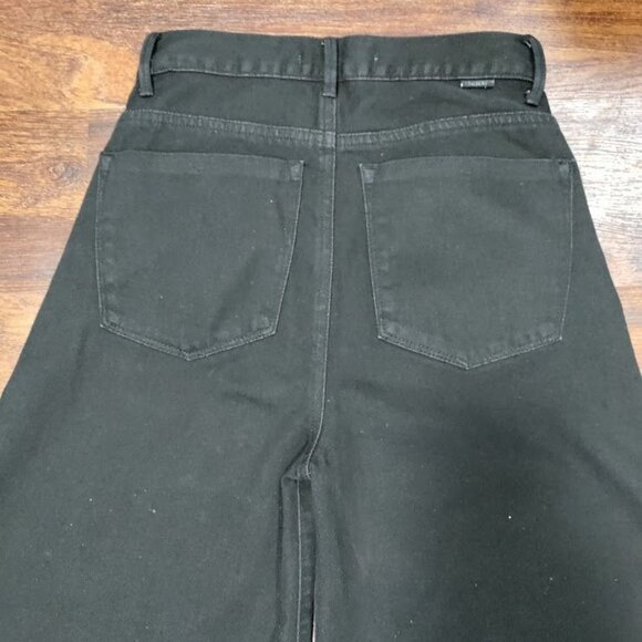 Tractr Grunge Skater 90s Y2k High Waisted Frayed Hem Denim Flare Jeans Girls' 24 - Picture 6 of 13